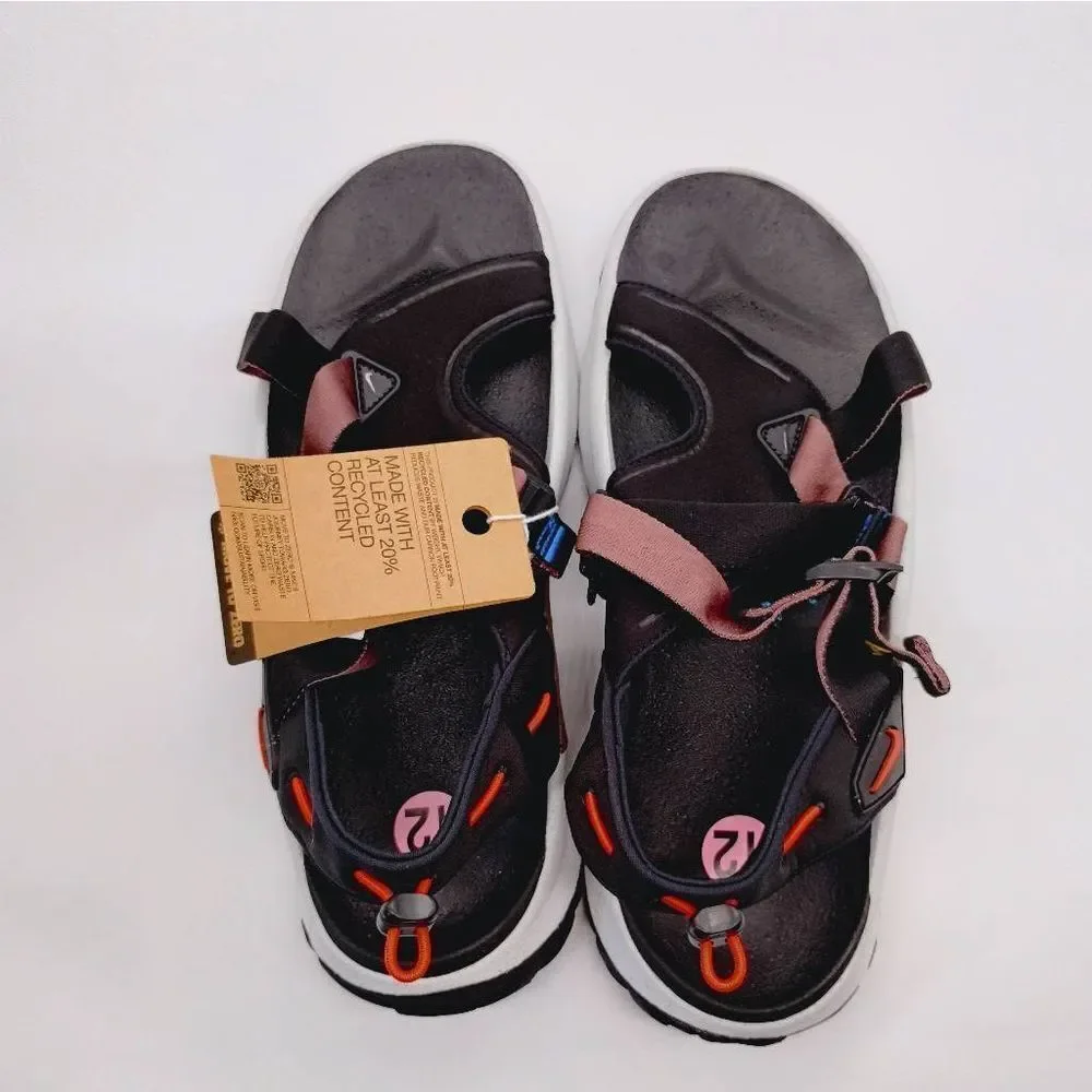 Nike‎ Oneonta Next Nature Outdoor Trail Sandals Mens Size 12 Black White Red